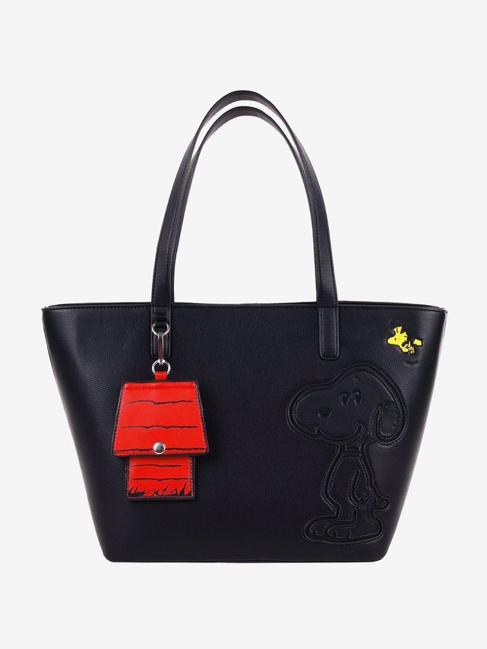 New Danielle Nicole Peanuts Snoopy Tote Bag with Doghouse Cardholder